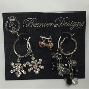 Premier Designs Holiday Medley Christmas earrings